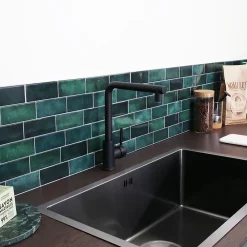 Essebagno Mitigeur de cuisine noir Pure II