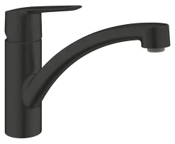 Evier Et Robinet De Buanderie|Grohe Mitigeur de cuisine noir Start