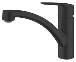 Evier Et Robinet De Buanderie|Grohe Mitigeur de cuisine noir Start
