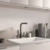 Kramer Mitigeur de cuisine noir mat avec douchette Groupe Nook