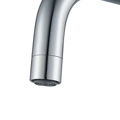 GoodHome Mitigeur de cuisine rabattable chromé Deltana