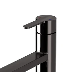 Evier Et Robinet De Buanderie|GoodHome Mitigeur de cuisine titanium Phoran