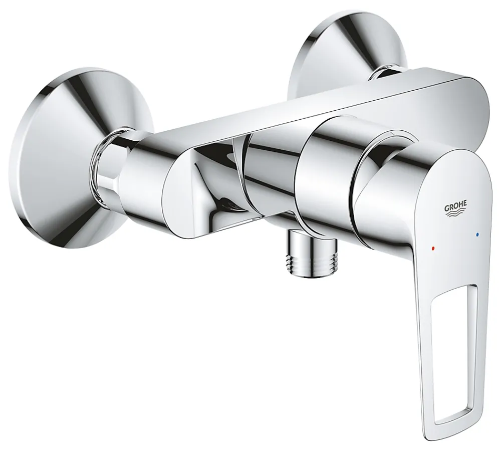 Grohe Mitigeur de douche 2 trous StartLoop en métal coloris chromé entraxe 150 mm