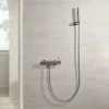 Imex Mitigeur de Douche Anti-Calcaire en Niquel Brossé MONZA BDM039-5NQ