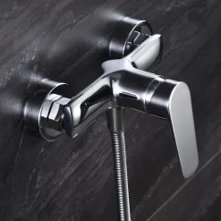 Imex Mitigeur de Douche anti-calcaire Chrome BELGICA BDZ044-5