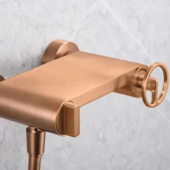 Imex Products Mitigeur de Douche anti-calcaire Or Rose Cuivré IMEX OLIMPO BDC033-5ORC