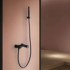 Robinet De Douche|Imex Products Mitigeur de Douche anti-calcaire Noir Mat IMEX OLIMPO BDC033-5NG