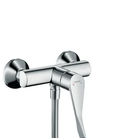 Hansgrohe Mitigeur de douche avec poignée extra longue Focus Care, chrome, Focus