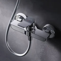 Am.Pm Europe Mitigeur de douche mécanique Robinet Salle de Bain Chromé, FXA20000 X-Joy AM.PM
