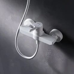 Am.Pm Europe Mitigeur de douche mécanique Robinet Salle de Bain Blanc, FXB20033 X-Joy S AM.PM