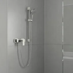 Robinet De Douche|Hansgrohe Mitigeur de douche mécanique Vernis Shape chromé