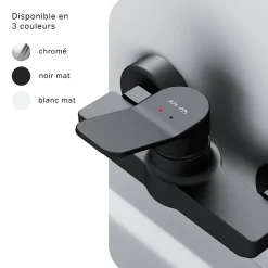 Am.Pm Europe Mitigeur de douche mécanique Robinet Salle de Bain Noir Mat, FXA20022 X-Joy AM.PM