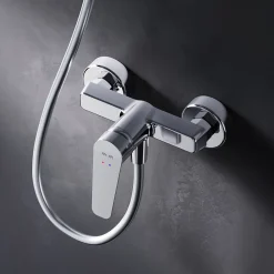 Robinet De Douche|Am.Pm Europe Mitigeur de douche mécanique Robinet Salle de Bain Chromé, FTA20000 Hit AM.PM