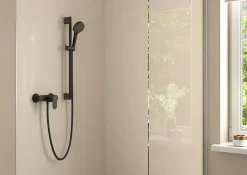 Robinet De Douche|Hansgrohe Mitigeur de douche mécanique noir mat Vernis Blend