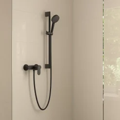 Robinet De Douche|Hansgrohe Mitigeur de douche mécanique noir mat Vernis Blend