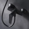 Robinet De Douche|Am.Pm Europe Mitigeur de douche mécanique Robinet Salle de Bain Noir, FTA20022 Hit AM.PM