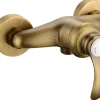 Edouard Rousseau Mitigeur de douche mécanique vieux bronze Byron