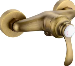 Edouard Rousseau Mitigeur de douche mécanique vieux bronze Byron