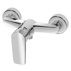Robinet De Douche|GoodHome Mitigeur de douche mécanique, chrome, NF, Aisai