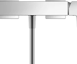 Duravit Mitigeur de douche monocommande Chrome - apparent - 1 sortie - 27,9x10,5x9,8cm - Manhattan