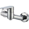 Robinet De Douche|Saniverre Mitigeur de douche mural NERO chromé -