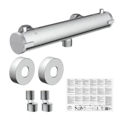 Schütte Mitigeur de douche thermostatique LONDON chromé