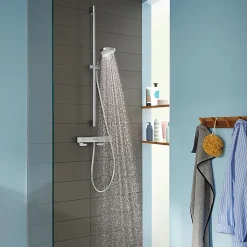 Robinet De Douche|Hansgrohe Mitigeur de douche thermostatique Ecostat E