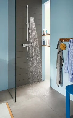 Robinet De Douche|Hansgrohe Mitigeur de douche thermostatique Ecostat E