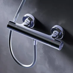 Am.Pm Europe Mitigeur de douche thermostatique Robinet salle de bain Chromé, FGA40000 Gem AM.PM