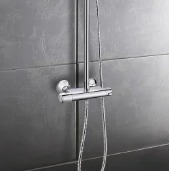 Edouard Rousseau Mitigeur de douche thermostatique chromé Breva