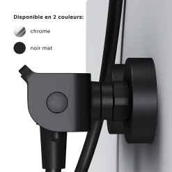 Am.Pm Europe Mitigeur de douche thermostatique Robinet salle de bain, Noir FNA40022 Flash AM.PM