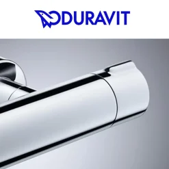 Robinet De Douche|Duravit Mitigeur de douche thermostatique 1000 bronze brossé