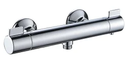 Robinet De Douche|Edouard Rousseau Mitigeur de douche thermostatique chrome, Sferou