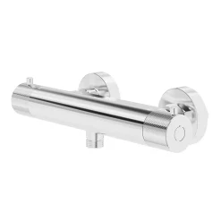 Robinet De Douche|GoodHome Mitigeur de douche thermostatique, chrome, Owens
