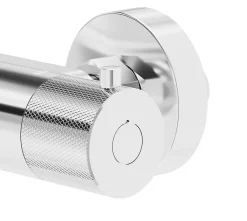 Robinet De Douche|GoodHome Mitigeur de douche thermostatique, chrome, Owens