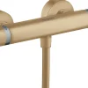 Robinet De Douche|Hansgrohe Mitigeur de douche thermostatique bronze brossé, Ecostat Comfort