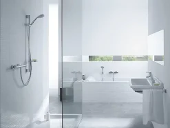 Robinet De Douche|Hansgrohe Mitigeur de douche thermostatique chromé Ecostat 1001