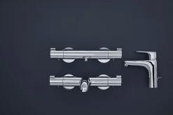 Robinet De Douche|Hansgrohe Mitigeur de douche thermostatique chromé Ecostat 1001