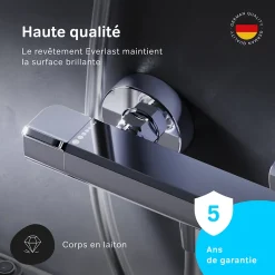 Robinet De Douche|Am.Pm Europe Mitigeur de douche thermostatique Robinet salle de bain, Chromé FNA40000 Flash AM.PM