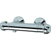 Robinet De Douche|Roca Mitigeur de douche thermostatique mural POLO chromé - - WM3140T3ZC0C300