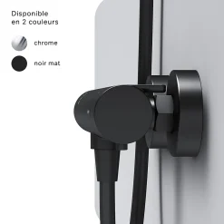 Am.Pm Europe Mitigeur de douche thermostatique Robinet salle de bain Noir, FXA40022 X-Joy AM.PM