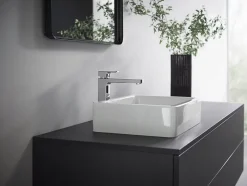 Robinet Lavabo Et Vasque|Hansgrohe Mitigeur de lavabo 190 Vernis Shape chromé