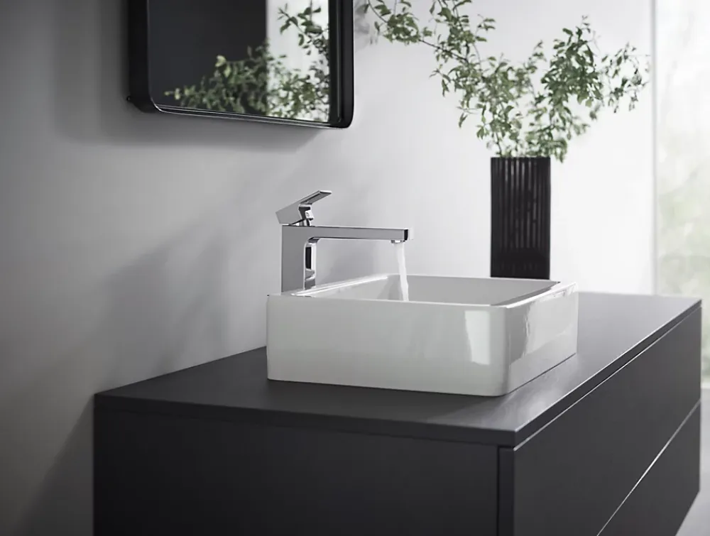 Robinet Lavabo Et Vasque|Hansgrohe Mitigeur de lavabo 190 Vernis Shape chromé