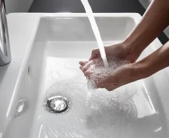 Robinet Lavabo Et Vasque|Hansgrohe Mitigeur de lavabo 190 Vernis Shape chromé