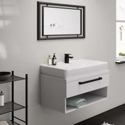 Hansgrohe Mitigeur de lavabo 70 Vernis Shape noir mat