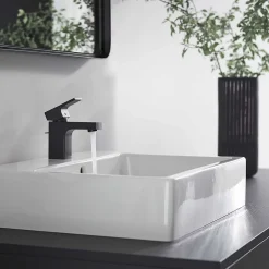 Hansgrohe Mitigeur de lavabo 70 Vernis Shape noir mat