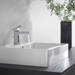 Robinet Lavabo Et Vasque|Hansgrohe Mitigeur de lavabo 100 Vernis Shape chromé
