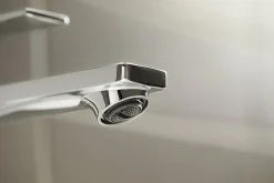 Robinet Lavabo Et Vasque|Hansgrohe Mitigeur de lavabo avec tirette et vidage chromé, Rebris E 110 CoolStart