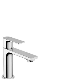 Robinet Lavabo Et Vasque|Hansgrohe Mitigeur de lavabo avec tirette et vidage chromé, Rebris E 110 CoolStart