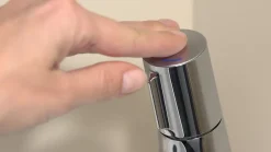 Hansgrohe Mitigeur de lavabo avec tirette et vidage chromé Talis S Ø4,6 x H.19 cm